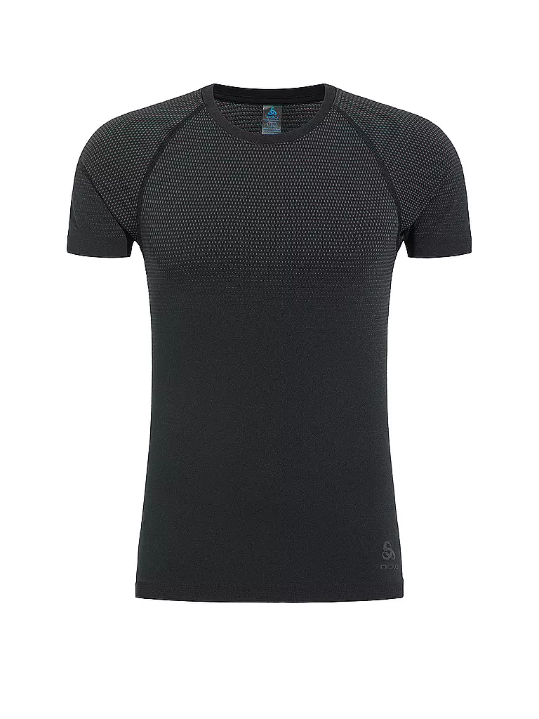 ODLO | Maglietta da uomo per la corsa Performance Light Base Layer | Nero