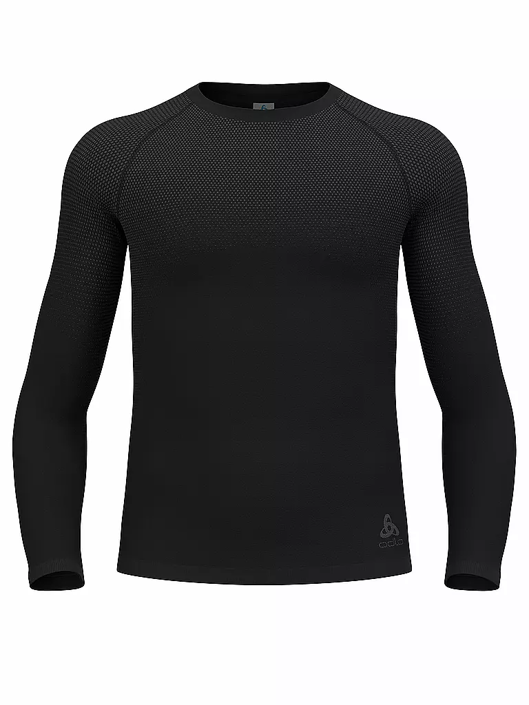 ODLO | Maglietta da uomo per running Performance Light Base Layer | Nero