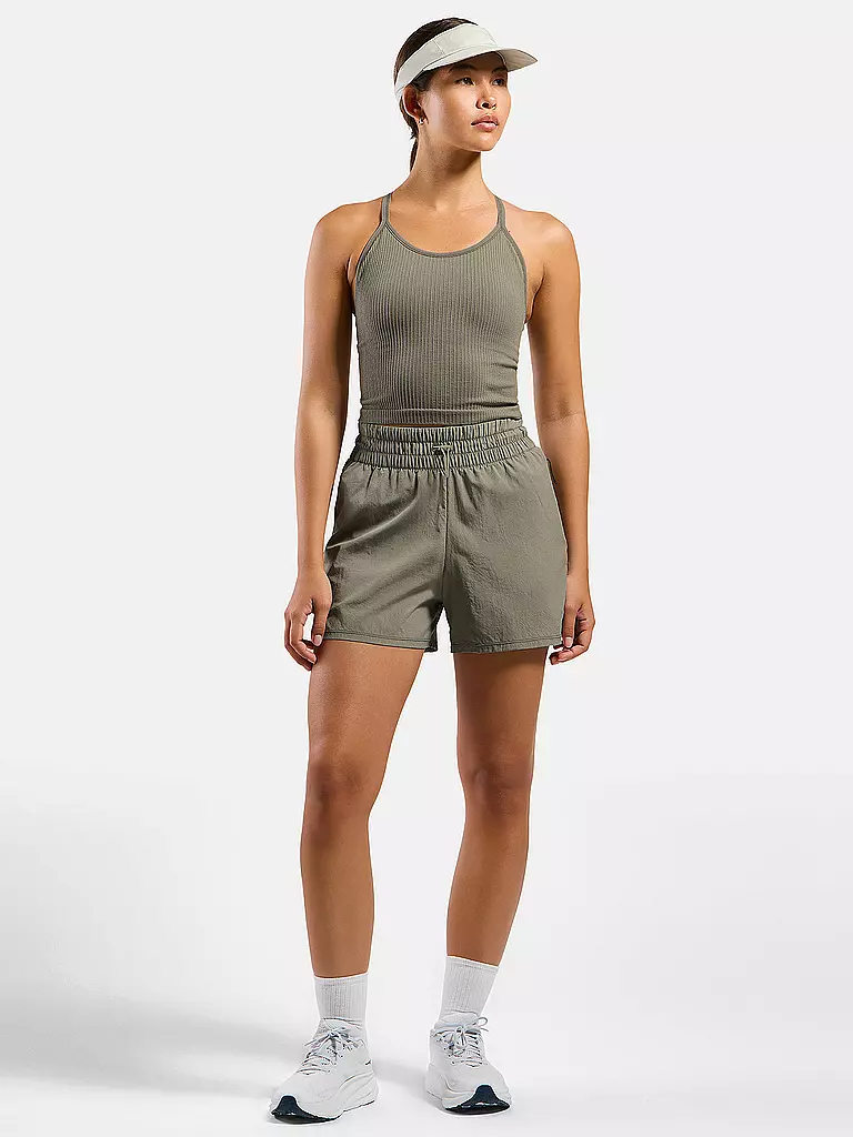 ODLO | Pantaloncini da running da donna Essential 365 4 pollici | Beige