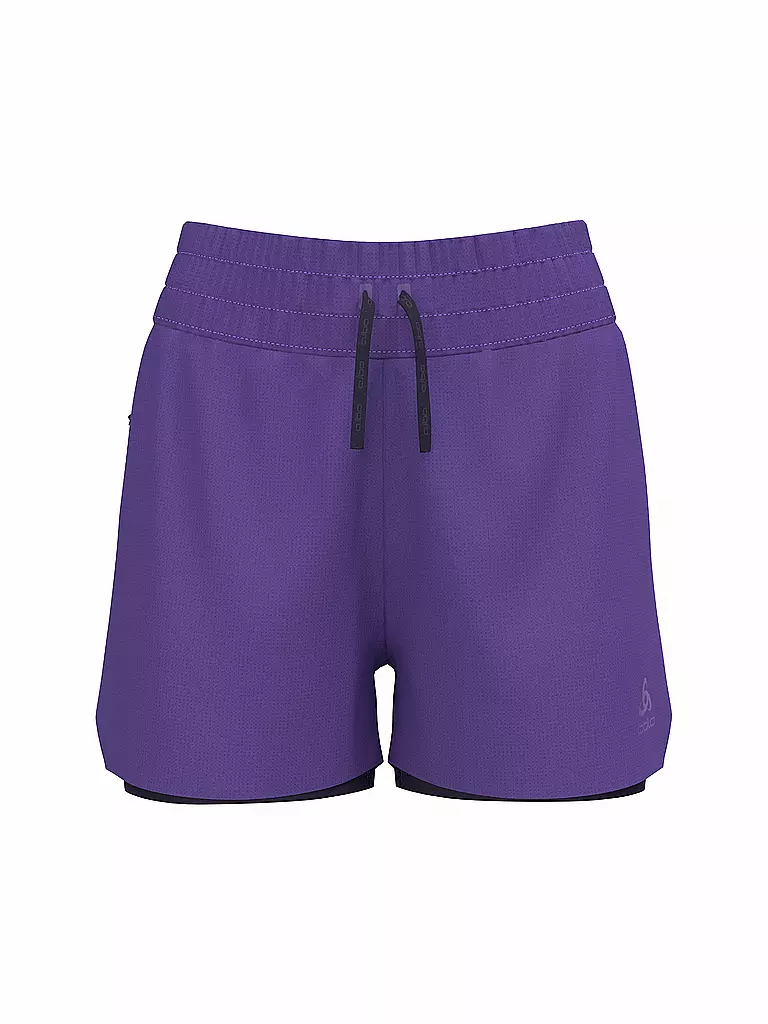 ODLO | Pantaloncini da running da donna Zeroweight 3 pollici | Lilla