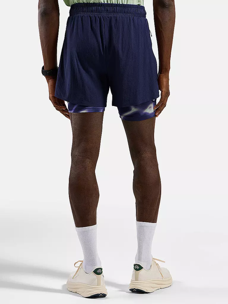 ODLO | Pantaloncini da running da uomo Zeroweight Print 5 pollici | 