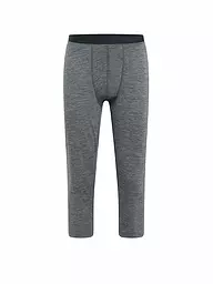 ODLO | Pantalone intimo da uomo Merino 200 3/4 | Grigio chiaro