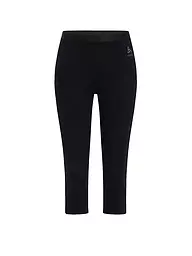 ODLO | Pantaloni da donna 3/4 Merino 200 | Nero