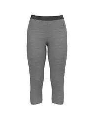 ODLO | Pantaloni da donna 3/4 Merino 200 | Grigio