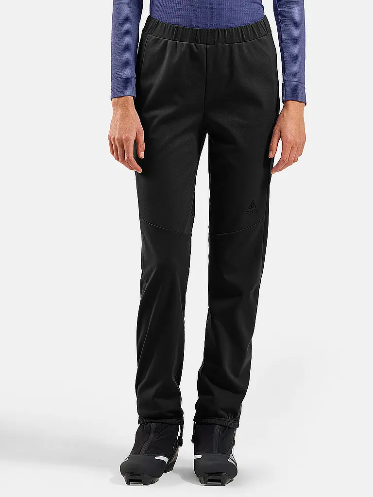 ODLO | Pantaloni da sci di fondo da donna Essential Warm | Nero