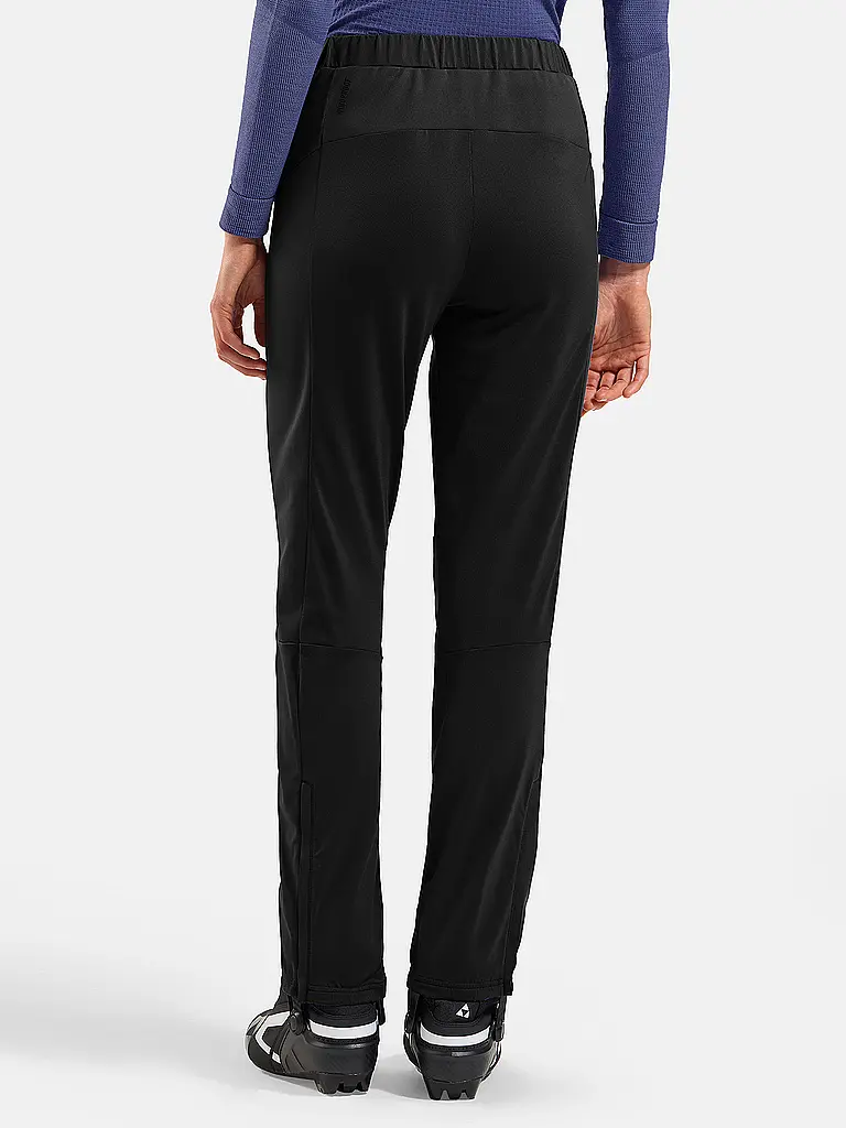 ODLO | Pantaloni da sci di fondo da donna Essential Warm | Nero