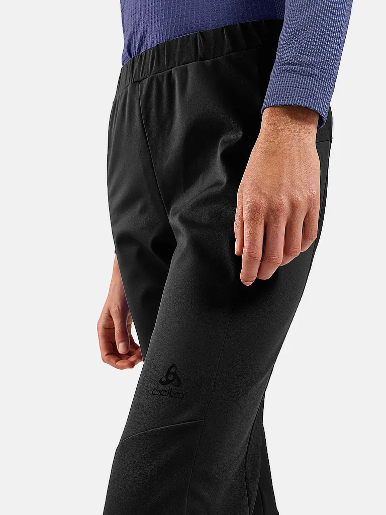 ODLO | Pantaloni da sci di fondo da donna Essential Warm | Nero