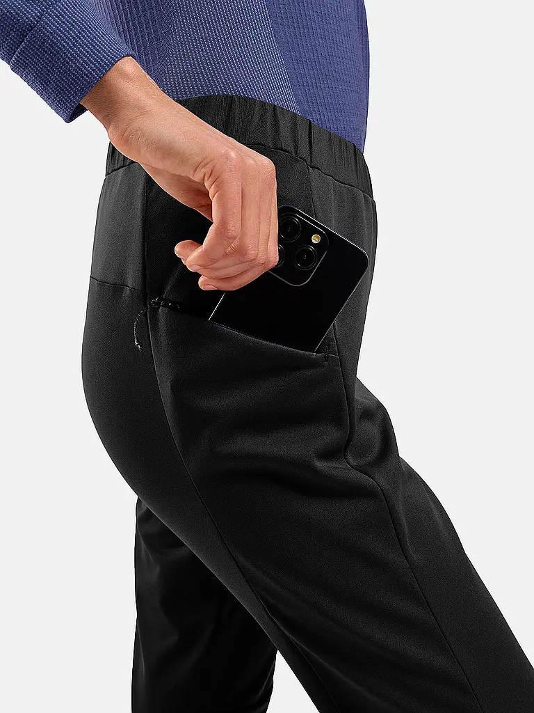 ODLO | Pantaloni da sci di fondo da donna Essential Warm | Nero