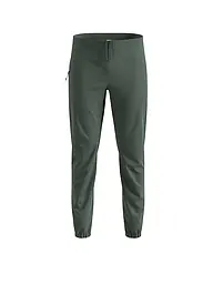 ODLO | Pantaloni da sci di fondo da uomo Essential Warm | Verde scuro