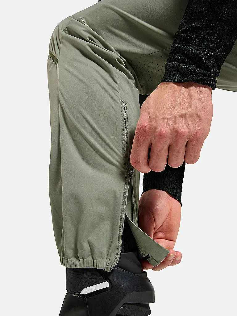 ODLO | Pantaloni da sci di fondo da uomo Zeroweight Pro antivento e caldi |