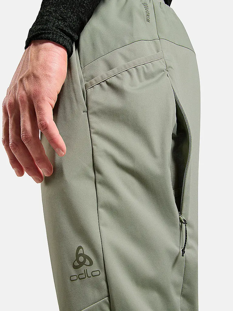 ODLO | Pantaloni da sci di fondo da uomo Zeroweight Pro antivento e caldi |