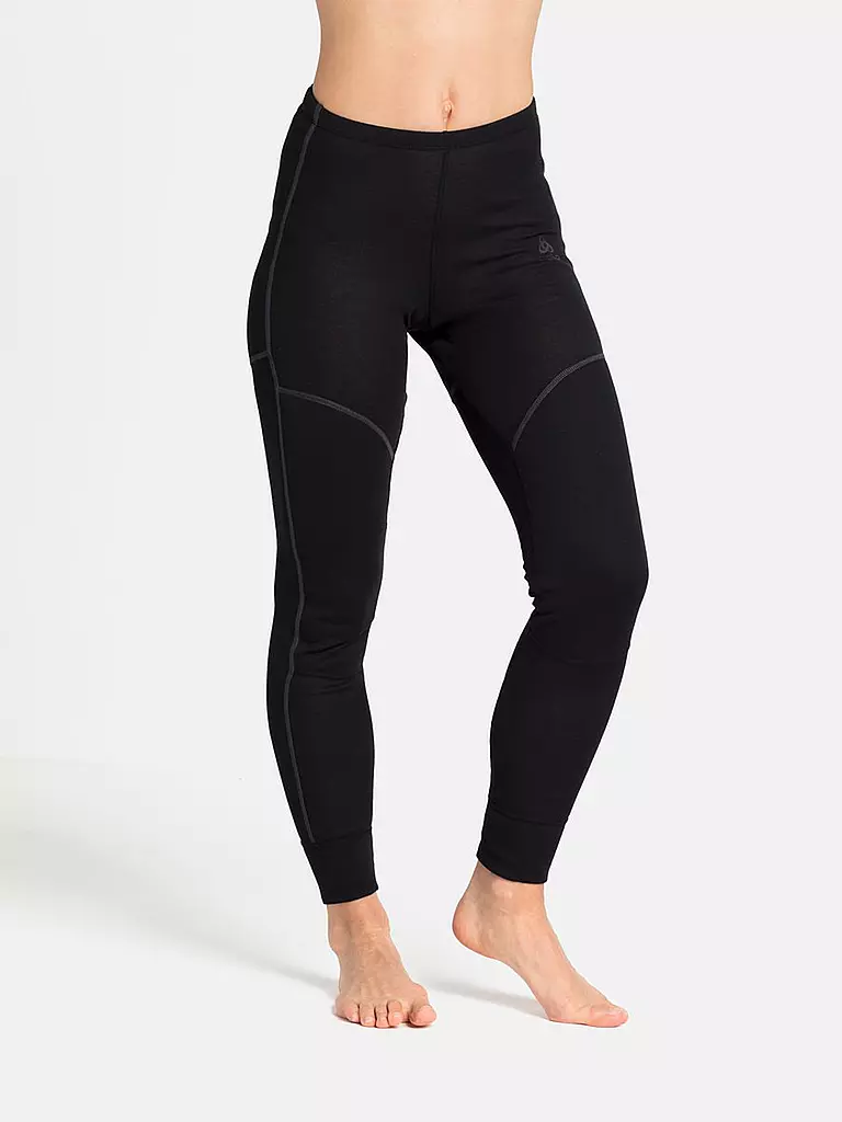 ODLO | Pantaloni funzionali da donna ACTIVE X-WARM ECO Base Layer | Nero