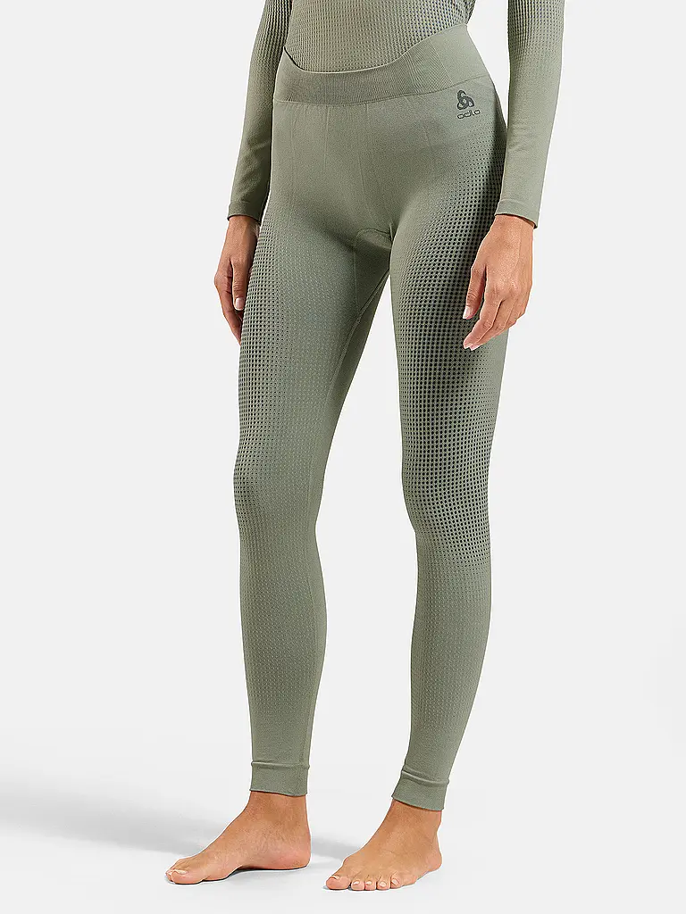 ODLO | Pantaloni funzionali da donna PERFORMANCE WARM ECO | Grigio