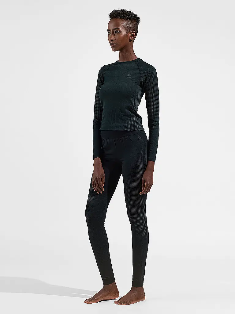 ODLO | Pantaloni funzionali da donna PERFORMANCE WARM ECO | Nero