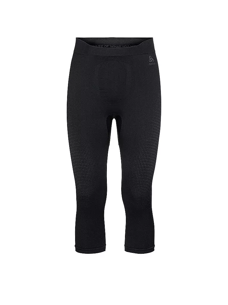 ODLO | Pantaloni funzionali da uomo Performance Warm Eco 3/4 | Nero