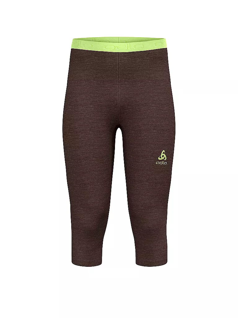 ODLO | Pantaloni intimi da uomo Natural Performance 150 4/4 | Rosso scuro