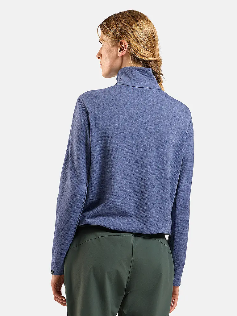 ODLO | Pullover da sci di fondo da donna in pile grid | Lilla