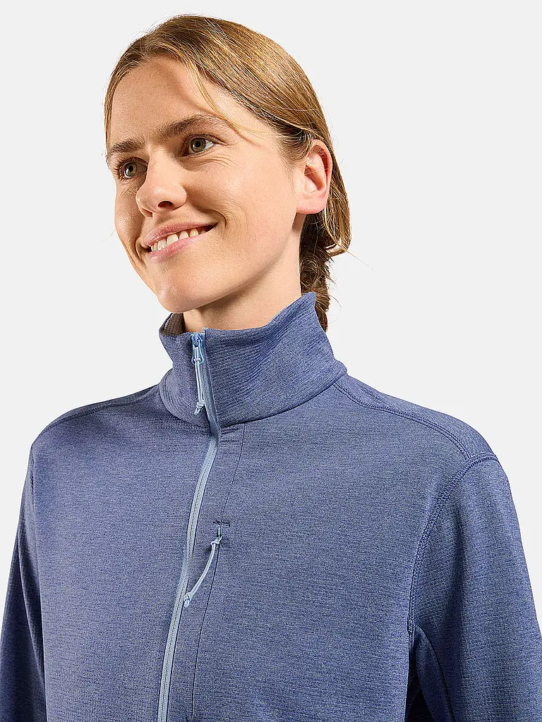 ODLO | Pullover da sci di fondo da donna in pile grid | Lilla