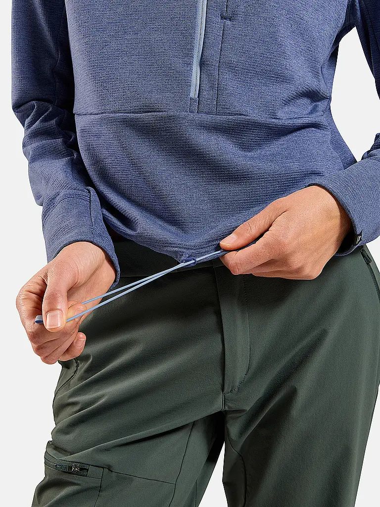 ODLO | Pullover da sci di fondo da donna in pile grid | Lilla