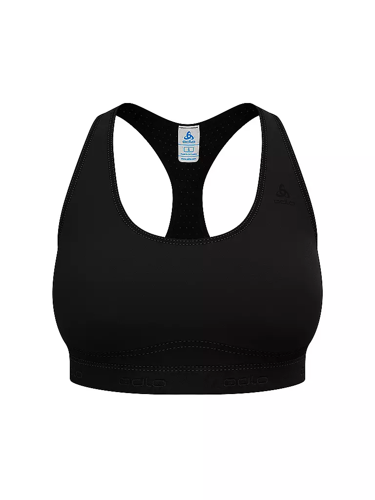 ODLO | Reggiseno sportivo da donna Ascent Performance Wool a supporto medio | Nero