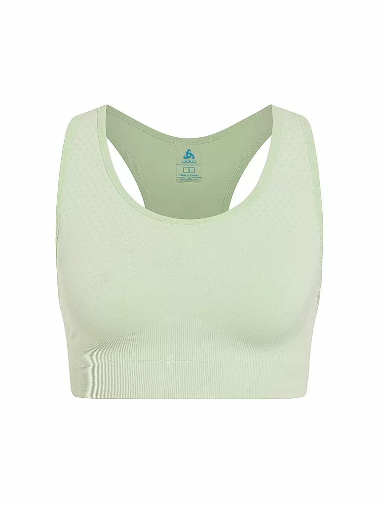 ODLO | Reggiseno sportivo da donna seamless a supporto medio | Verde chiaro