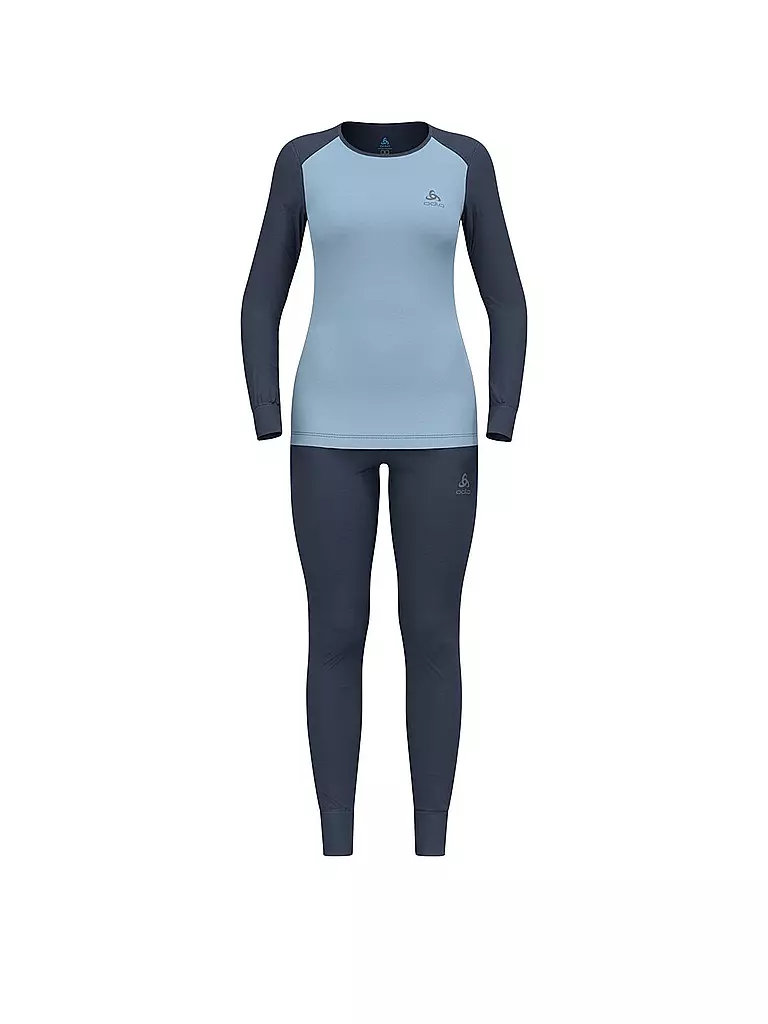 ODLO | Set di biancheria intima funzionale da donna ACTIVE WARM ECO | Blu