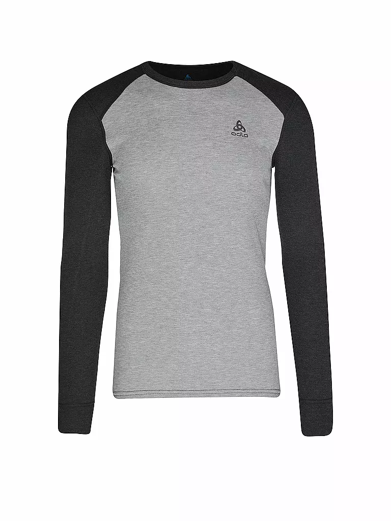 ODLO | Set intimo termico da uomo ACTIVE WARM ECO Base Layer | Grigio