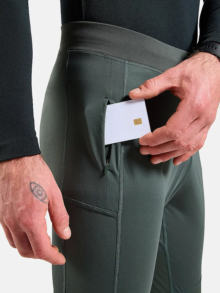 ODLO | Tight da running da uomo Zeroweight Warm Reflective 2.0 |