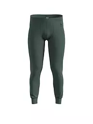 ODLO | Tight intimo da uomo Natural Merino 200 | Verde scuro