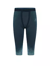 ODLO | Tight intimo da uomo POW Blackcomb 3/4 | Blu