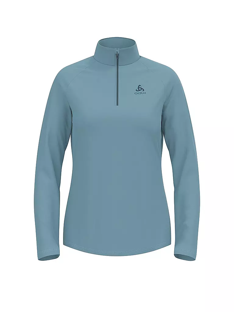 ODLO | Zipshirt intimo da donna Besso Mid Layer | Blu