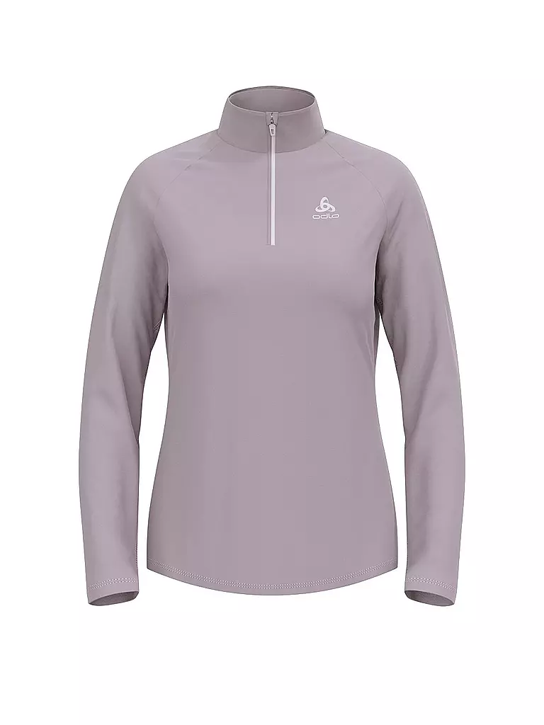 ODLO | Zipshirt intimo da donna Besso Mid Layer | Grigio