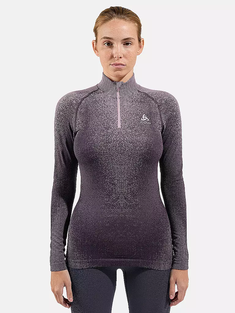 ODLO | Zipshirt intimo da donna Blackcomb |