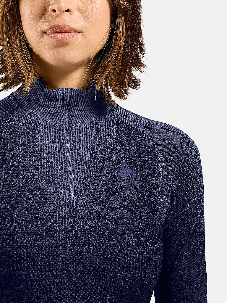 ODLO | Zipshirt intimo da donna Blackcomb |