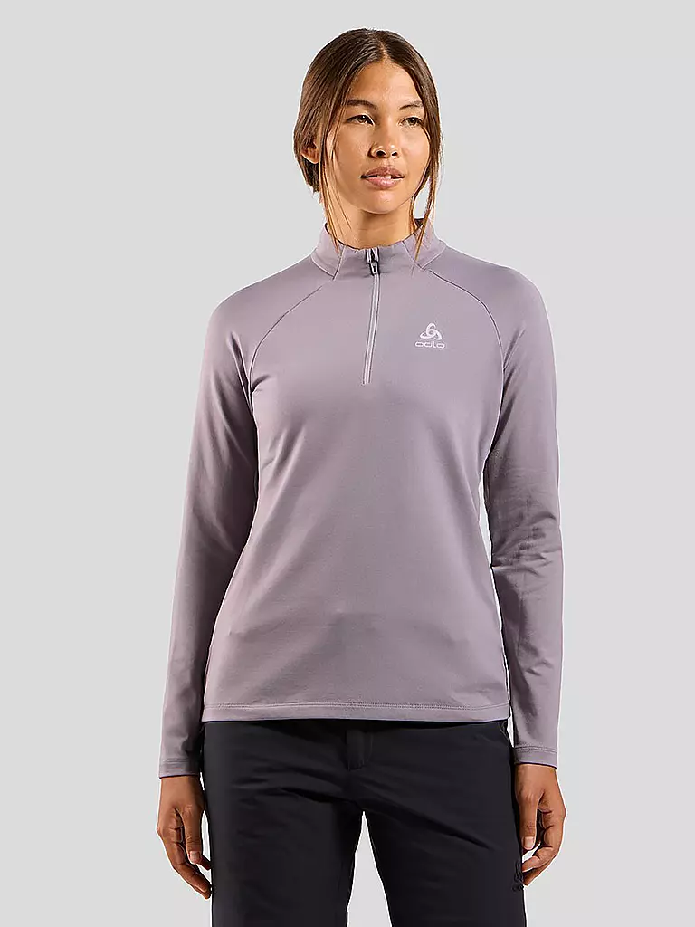 ODLO | Zipshirt intimo da donna Essential Light |