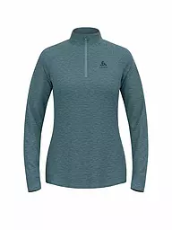 ODLO | Zipshirt intimo da donna Essentials Ceramiwarm | Blu