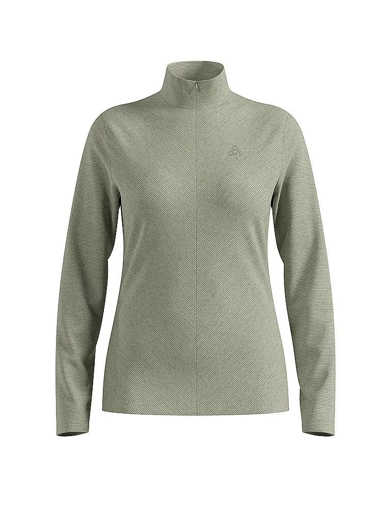 ODLO | Zipshirt intimo da donna Roy | Grigio