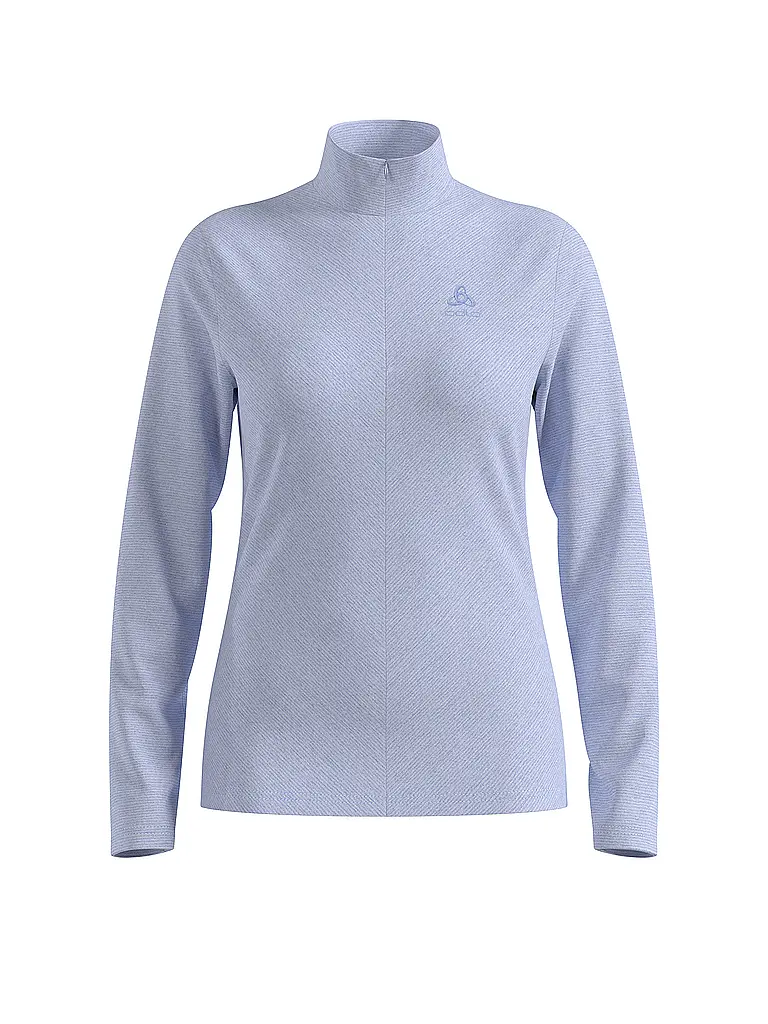 ODLO | Zipshirt intimo da donna Roy | Blu chiaro