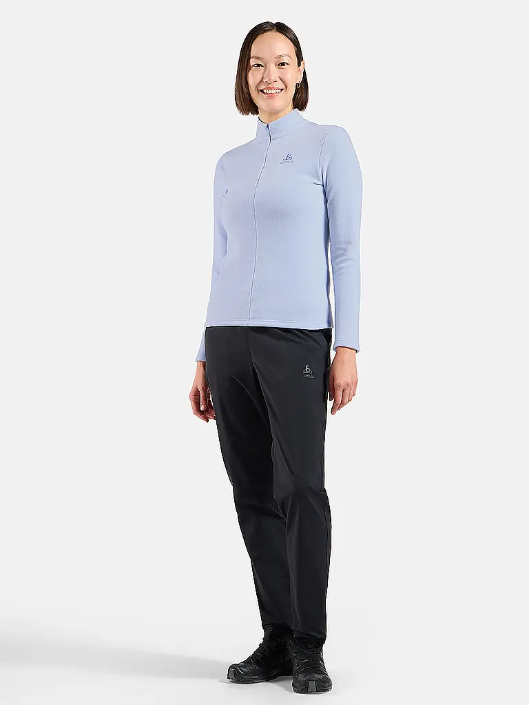ODLO | Zipshirt intimo da donna Roy | Blu chiaro