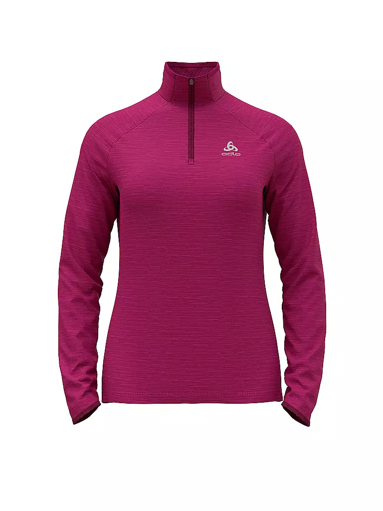 ODLO | Zipshirt intimo da donna Run Easy Mid Layer | Bacca
