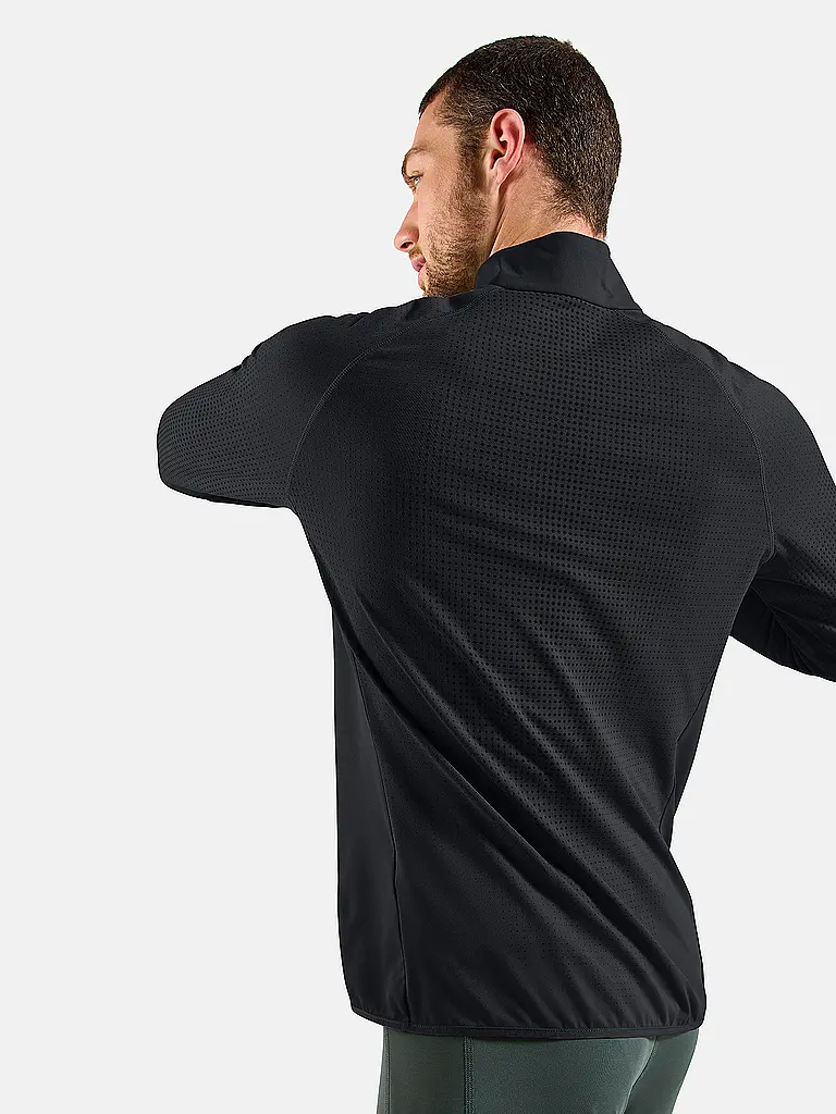 ODLO | Zipshirt intimo da donna Zeroweight Warm | Nero