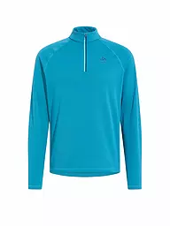 ODLO | Zipshirt intimo da uomo Besso Mid Layer | Petrolio