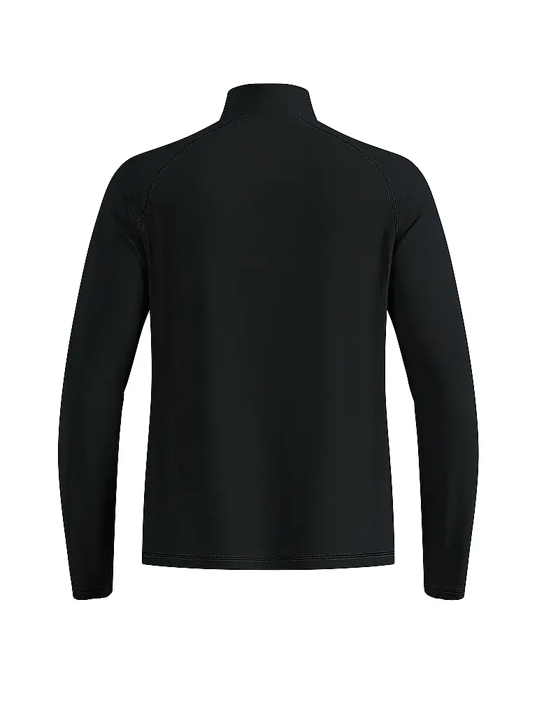 ODLO | Zipshirt intimo da uomo Besso | Nero
