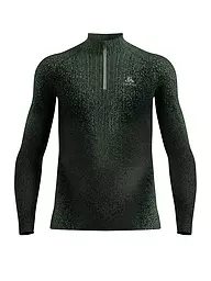 ODLO | Zipshirt intimo da uomo Blackcomb | Nero