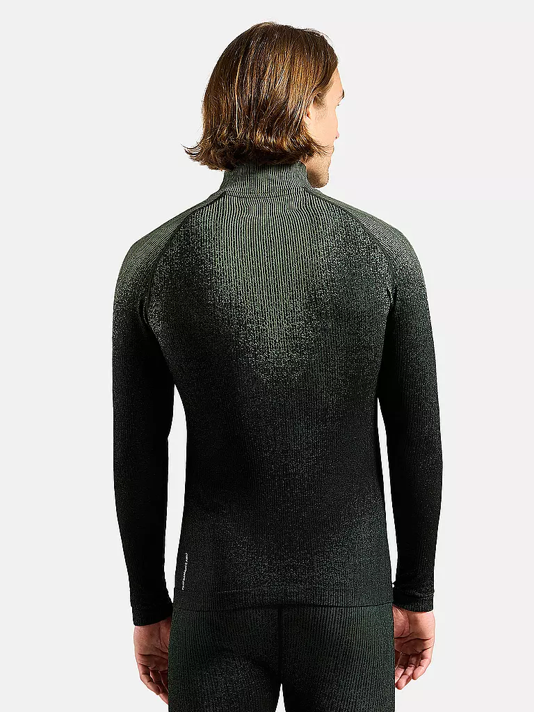 ODLO | Zipshirt intimo da uomo Blackcomb |