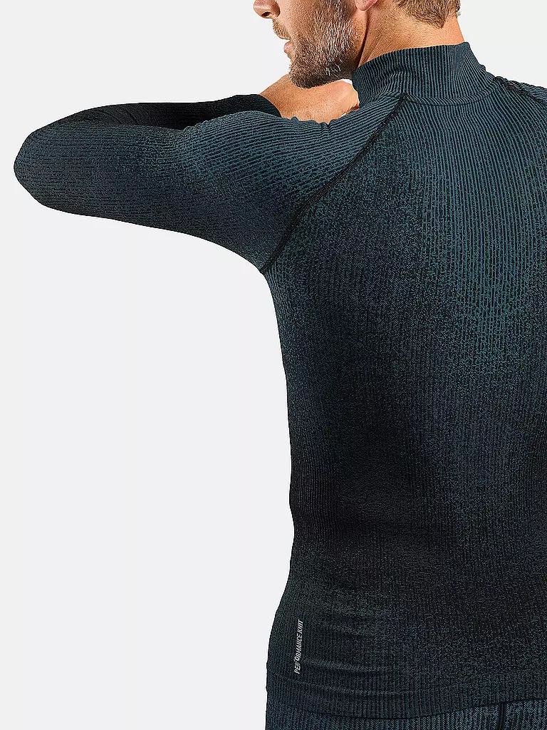 ODLO | Zipshirt intimo da uomo Blackcomb |