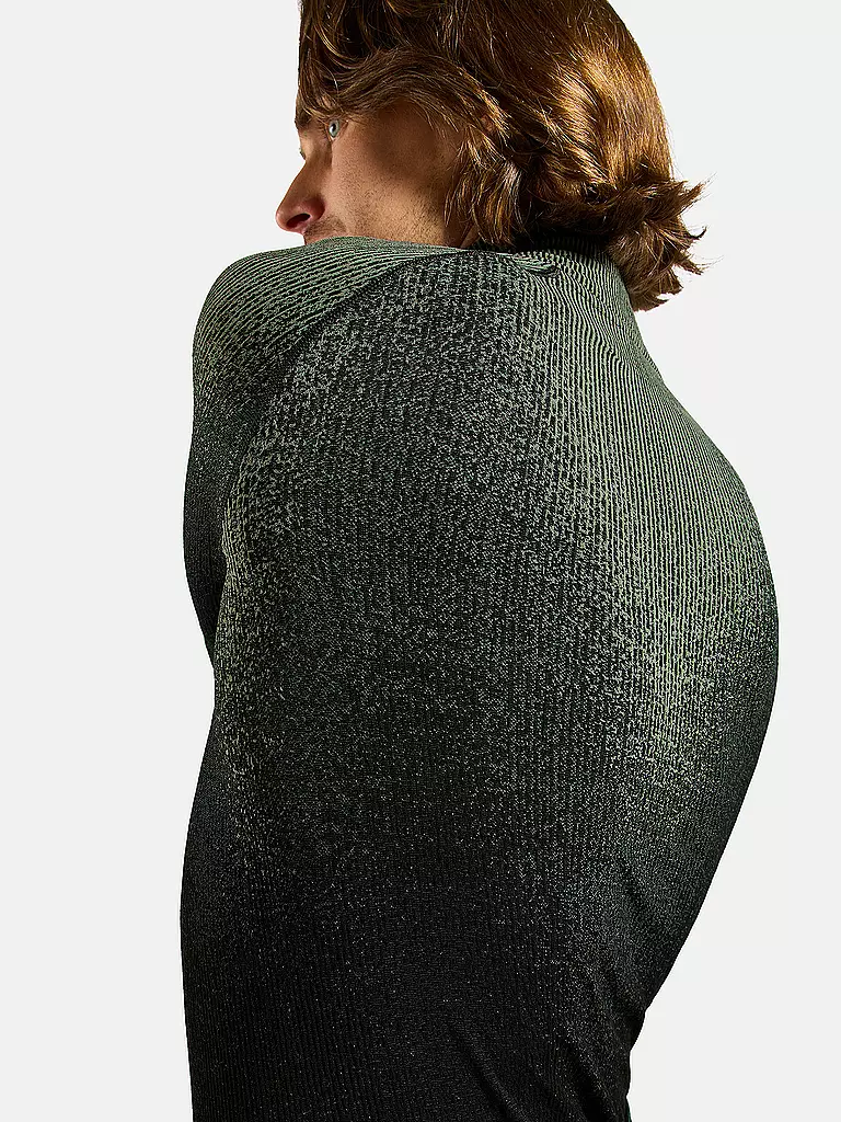 ODLO | Zipshirt intimo da uomo Blackcomb |