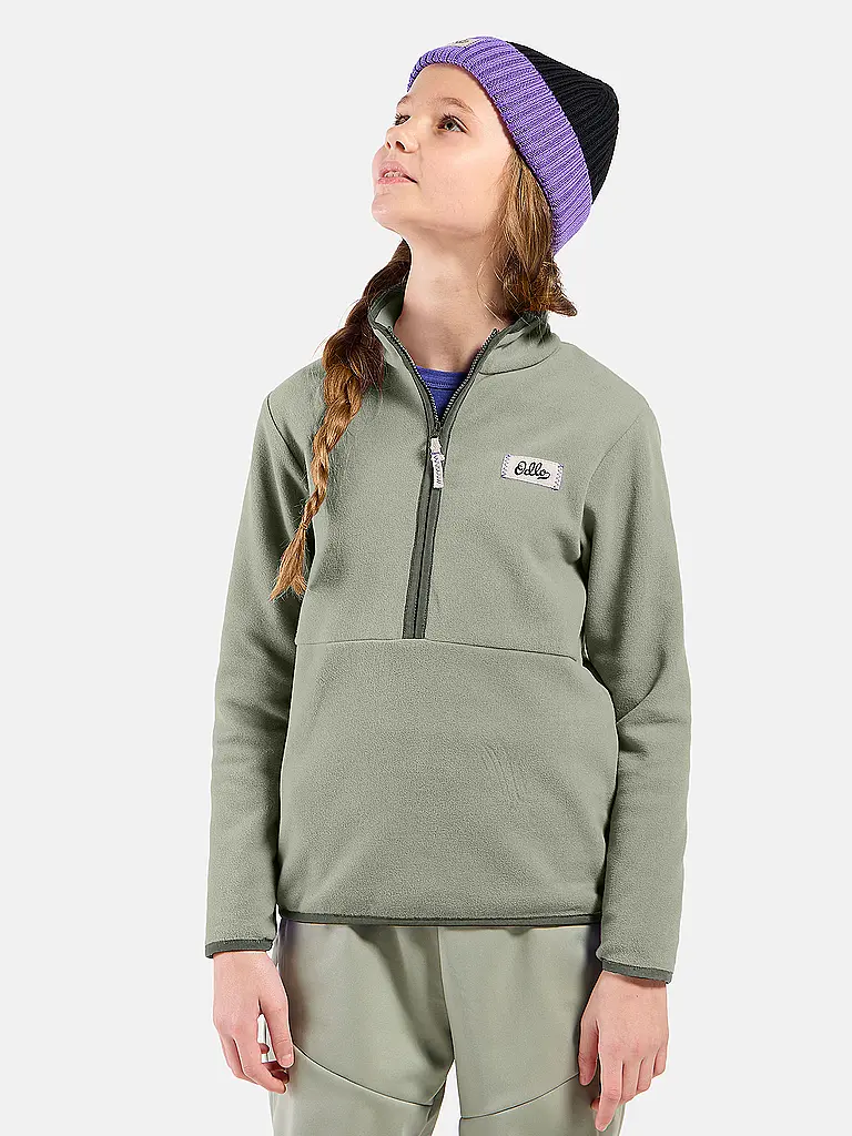ODLO | Zipshirt intimo in pile classico per bambini |