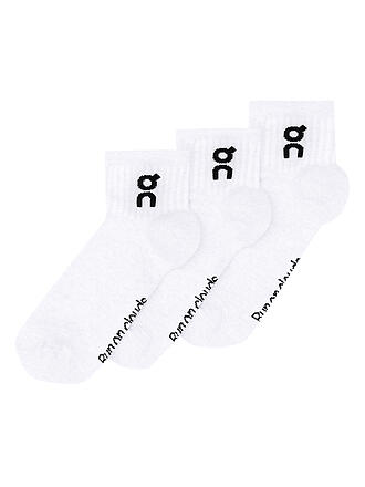 ON | Calze da tennis da donna con logo Mid, confezione da 3