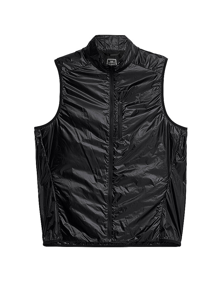 Gilet da running da uomo Weather Vest nero M